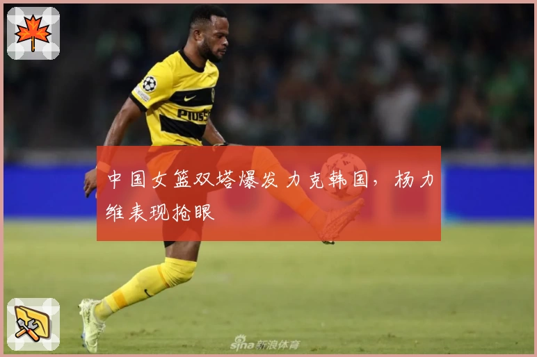 中国女篮双塔爆发力克韩国,杨力维表现抢眼