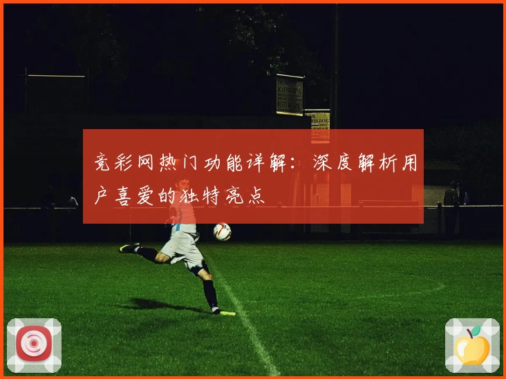 竞彩网热门功能详解：深度解析用户喜爱的独特亮点